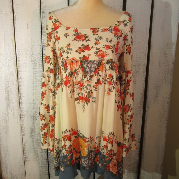 Free People Dresses & Skirts - Free People Floral Dress Size M